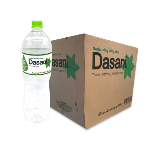 Thùng nước suối Dasani chai lớn 1.5L chính hãng giá tốt