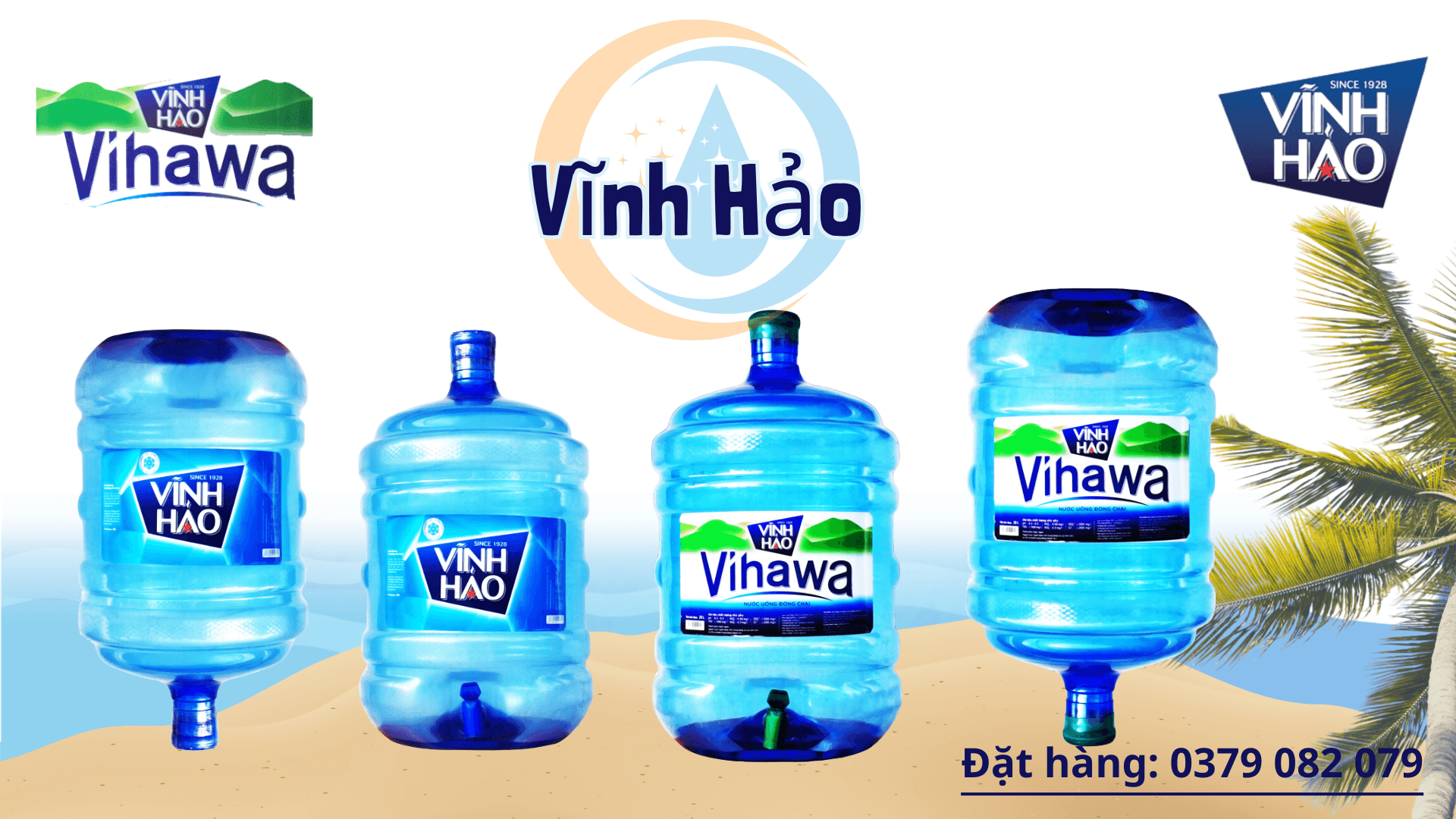 Đại lý giao nước bình Vĩnh Hảo Vihawa ở quận 5 - Minh Thành Phát Water