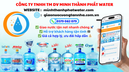 Đại lý giao nước uống Tận Nơi Minh Thành Phát Water