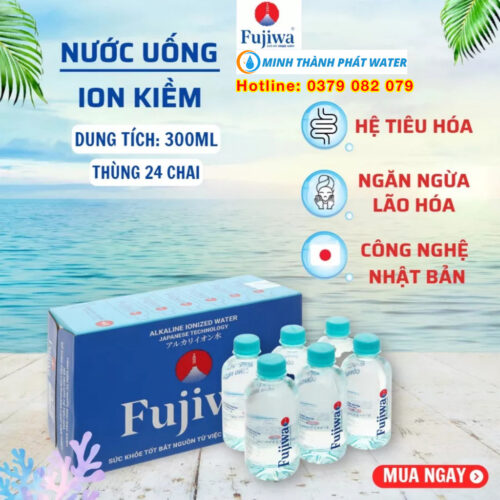 Thùng Nước Fujiwa chai nhỏ 300ml chính hãng