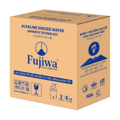 Nước uống Fujiwa 6L (Thùng 2 Chai)