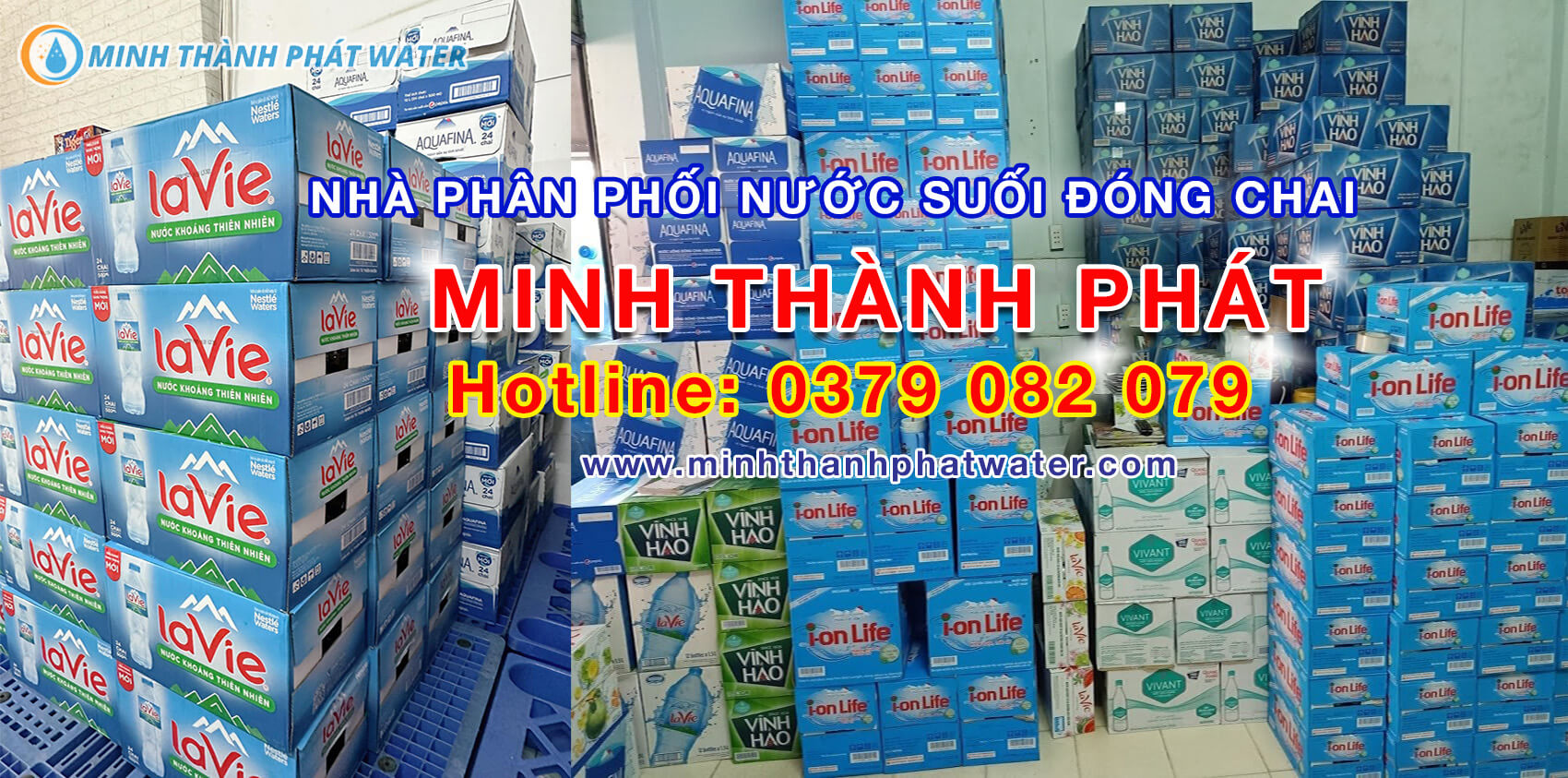 Đại lý nước suối quận Tân Phú - Minh Thành Phát Water