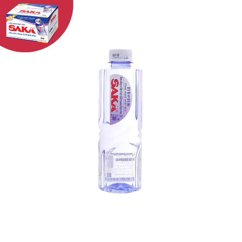Nước suối Saka 355ml (24 chai/thùng)