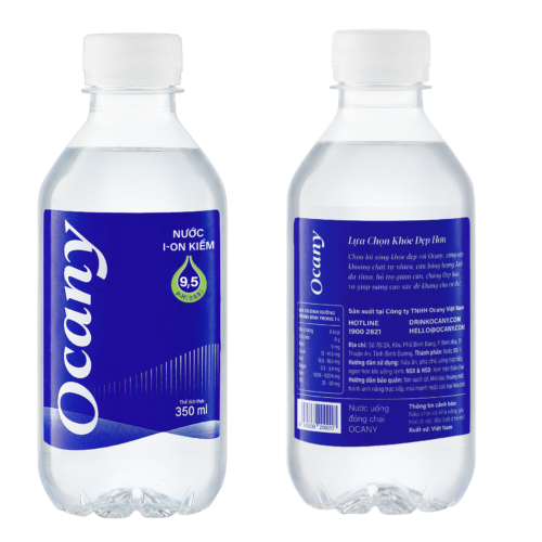 Nước i-on kiềm Ocany 350ml (Thùng 24 chai)